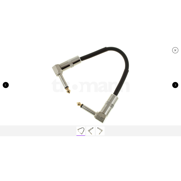 LOT Câbles Pro snake Patch Angled Jack